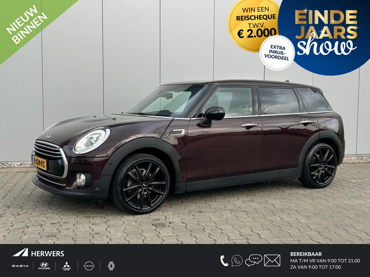 MINI Clubman - Mini 1.5 Cooper Chili / Navigatie / Trekhaak 1300 KG Trekgewicht / Cruise Control / Airco - AutoWereld.nl