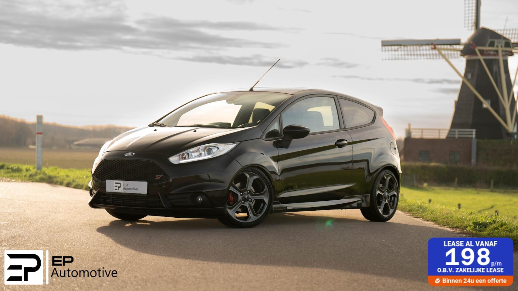Ford Fiesta - 1.6 ST2|H&R|Leder|Stoelverwarming|Clima| - AutoWereld.nl