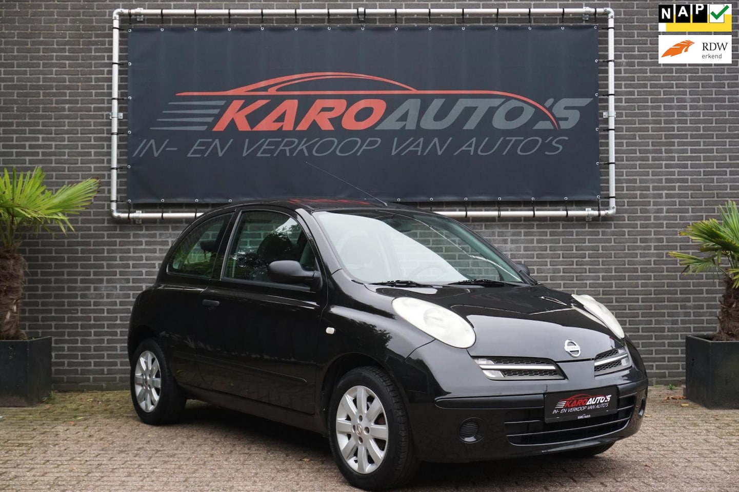 Nissan Micra - 1.2 Visia Airco Elek Ramen Cv Stuurbekr APK - AutoWereld.nl