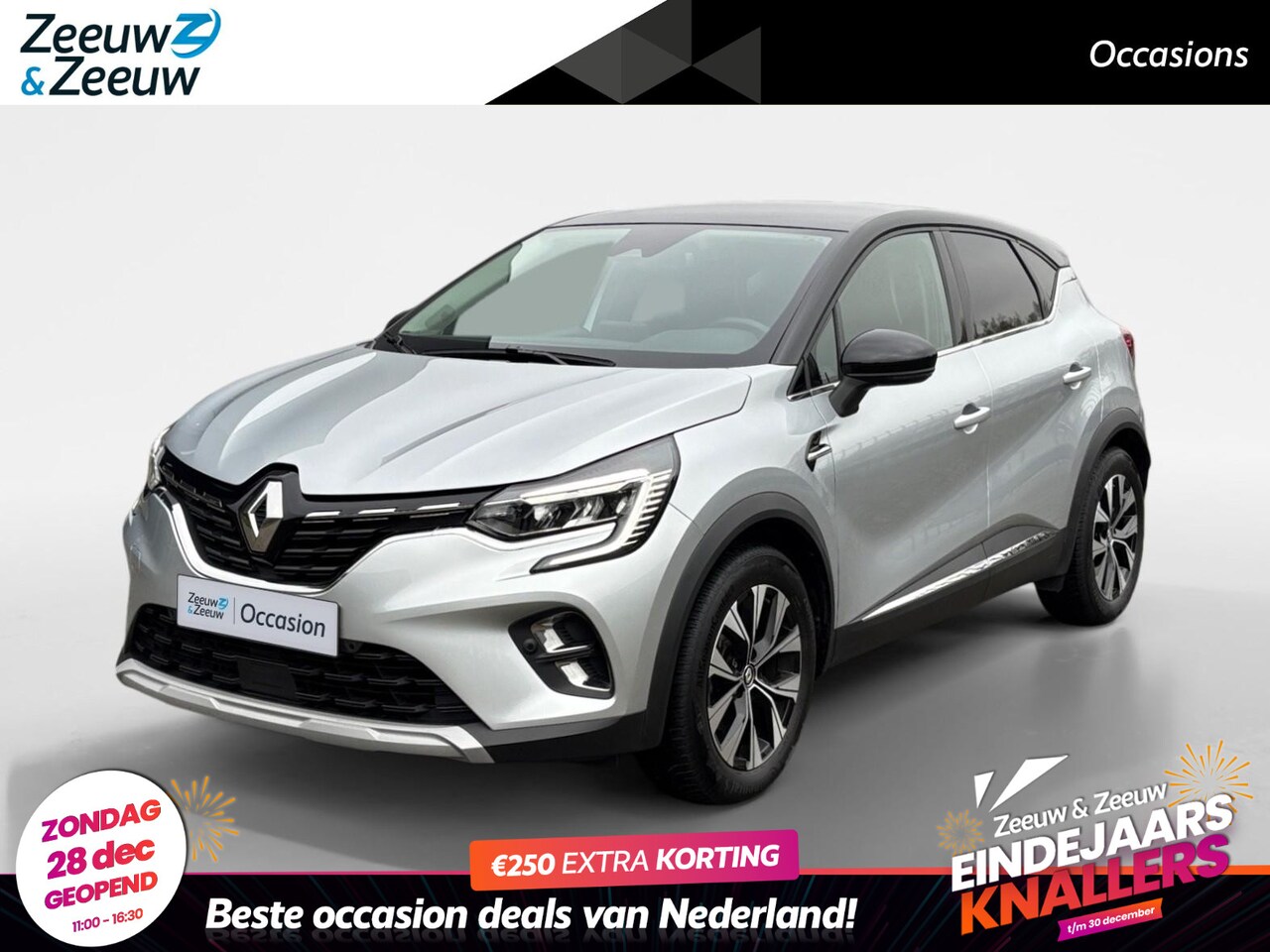 Renault Captur - 145PK E-Tech Hybrid Intens Automaat | 9,3" Navi | Camera | Parkeersensoren | Digital Cockp - AutoWereld.nl