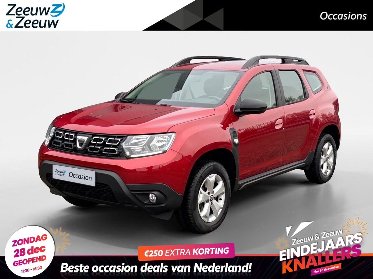 Dacia Duster - 100PK TCe Bi-Fuel Comfort | 1e eigenaar | Trekhaak (1500 KG) | Navi | Apple CarPlay | Airc - AutoWereld.nl