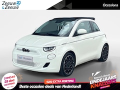 Fiat 500 C - La Prima 42 kWh Automaat | 1e eigenaar | Elektrisch Schuifdak/Cabrio | Digital Cockpit | C