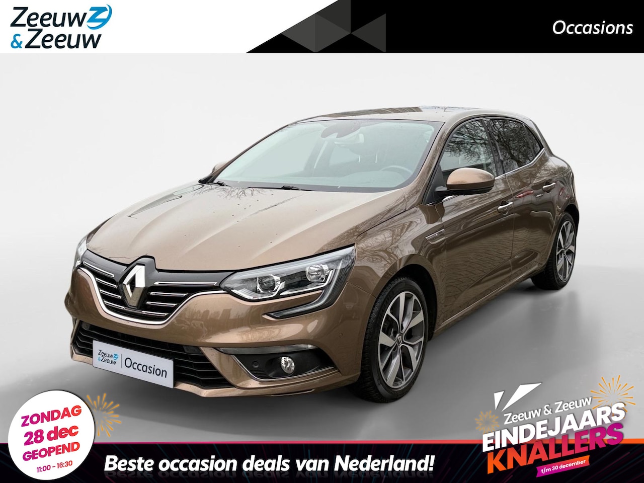 Renault Mégane - 1.2 TCe Bose NAVI AIRCO CAMERA PARKEERSENSOREN CRUISE CONTROLE BOSE SPEAKERS 5 DEURS 12 MA - AutoWereld.nl