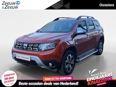 Dacia Duster - 1.3 TCe Prestige AUTOMAAT NAVI AIRCO TREKHAAK CAMERA SIDESTEPS HOGE INSTAP LM VELGEN APPLE