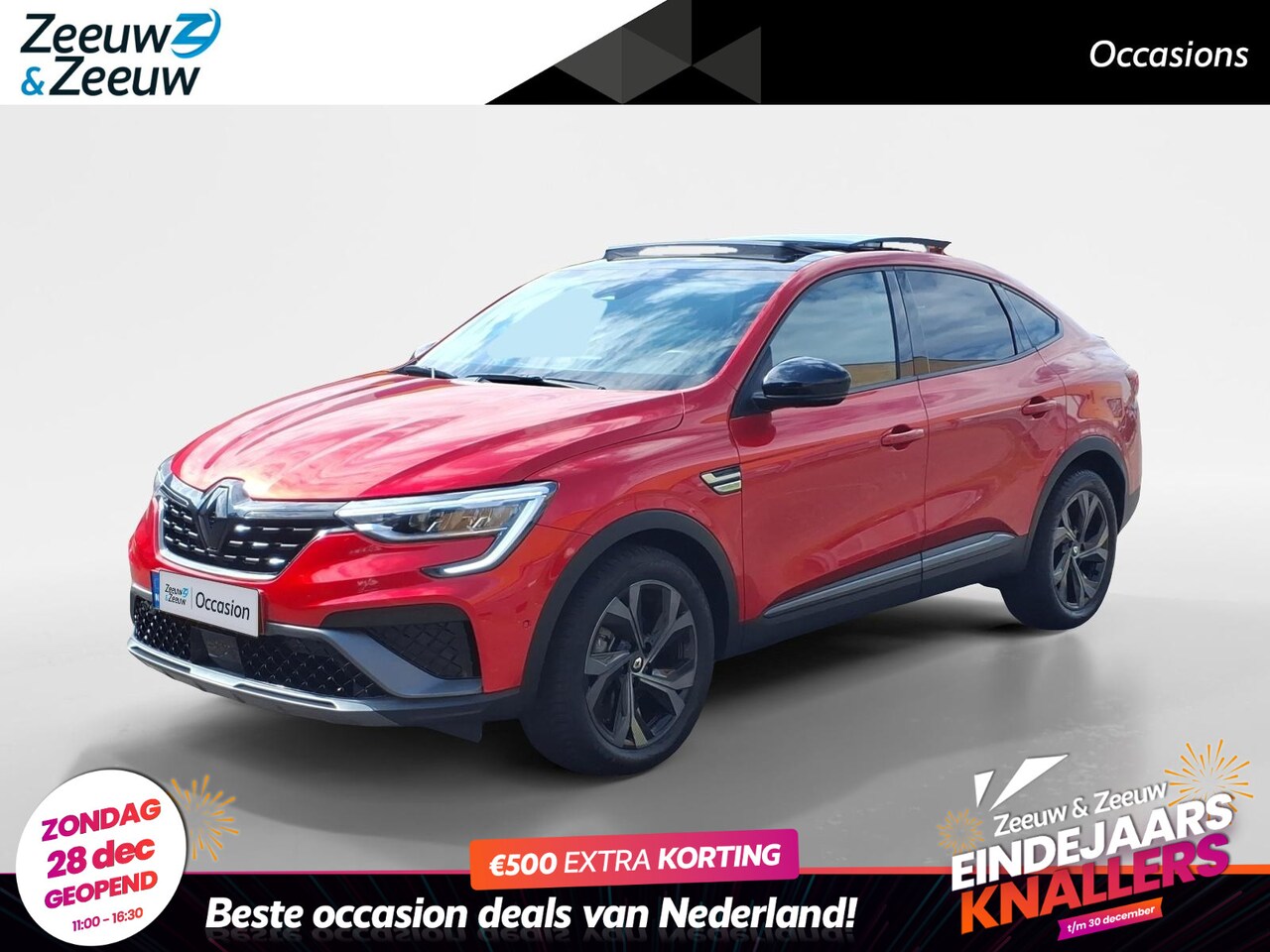 Renault Arkana - 1.6 E-Tech hybrid 145 E-Tech engineered Airco-Ecc | Navigatie | Elec. schuif kanteldak | 1 - AutoWereld.nl