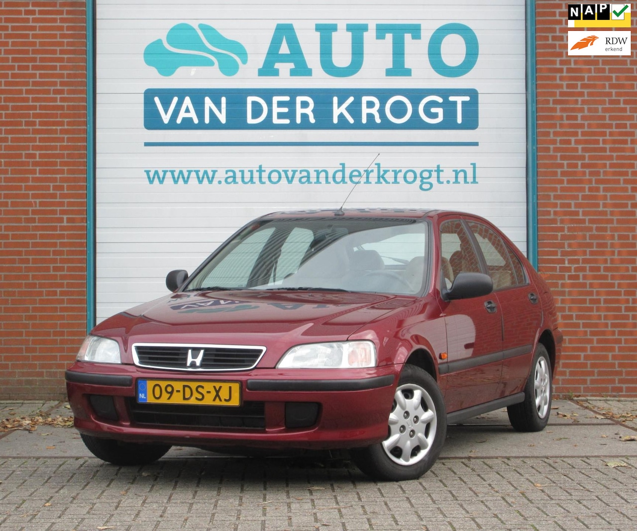 Honda Civic - 1.4i S 1.4i S, Automaat, Schuurvondst, 1e Eig, 89.917 km ! APK 7-26 - AutoWereld.nl
