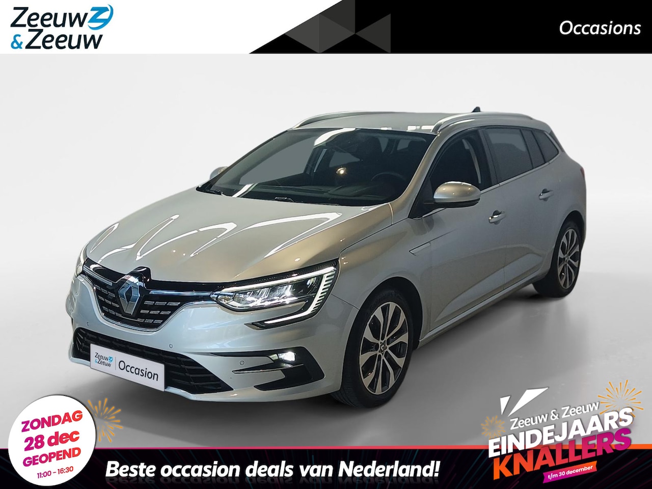 Renault Mégane Estate - 1.3 TCe 140 Techno *Automaat*Navi+Camera*Climate Control*LM.Velgen*LM.Velgen*LED*RIJK UITG - AutoWereld.nl
