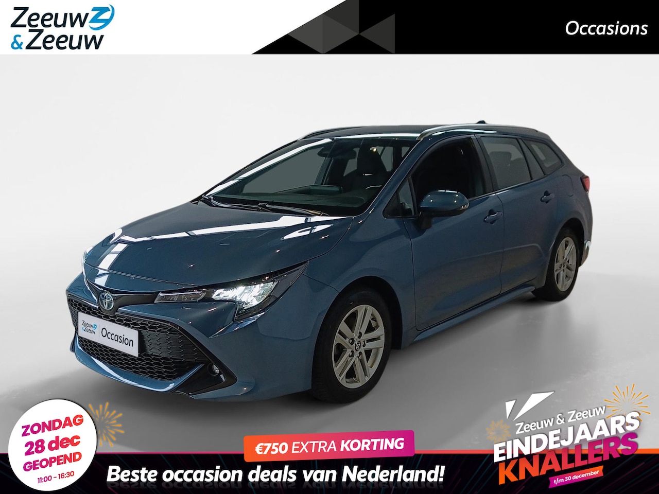 Toyota Corolla Touring Sports - *Automaat*Navi+Camera*Climate Control*Adapt. Cruise Control*LM.Velgen*Zeer nette auto! - AutoWereld.nl