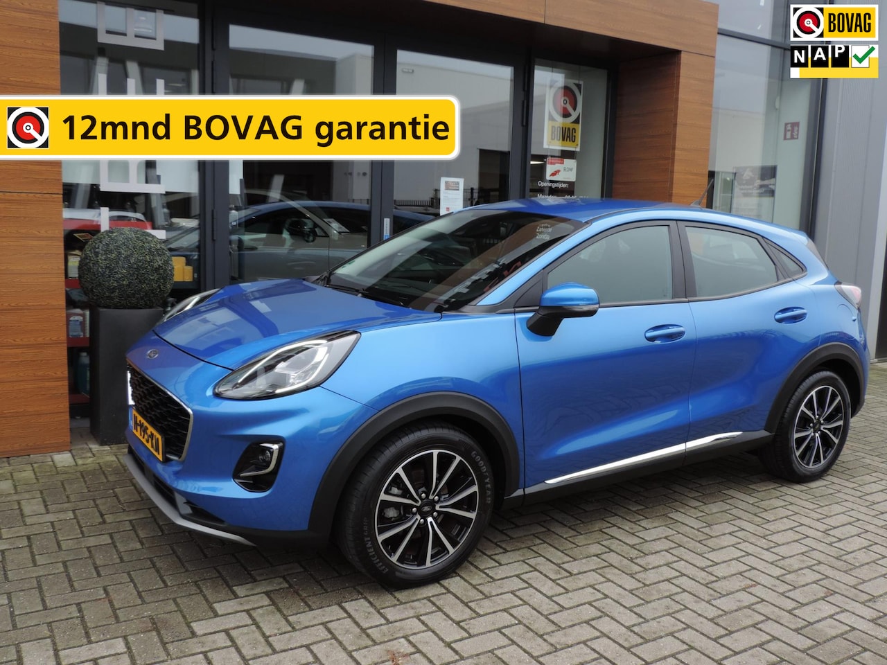 Ford Puma - 1.0-T 125PK Hybrid Titanium 35.000km | LED kopl | 17” | Winterpack | Trekh | Cruise contr - AutoWereld.nl