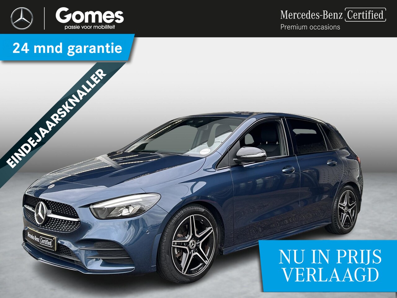 Mercedes-Benz B-klasse - 200 Business Solution AMG | Stoelverwarming | Cruise Control | Trekhaak - AutoWereld.nl