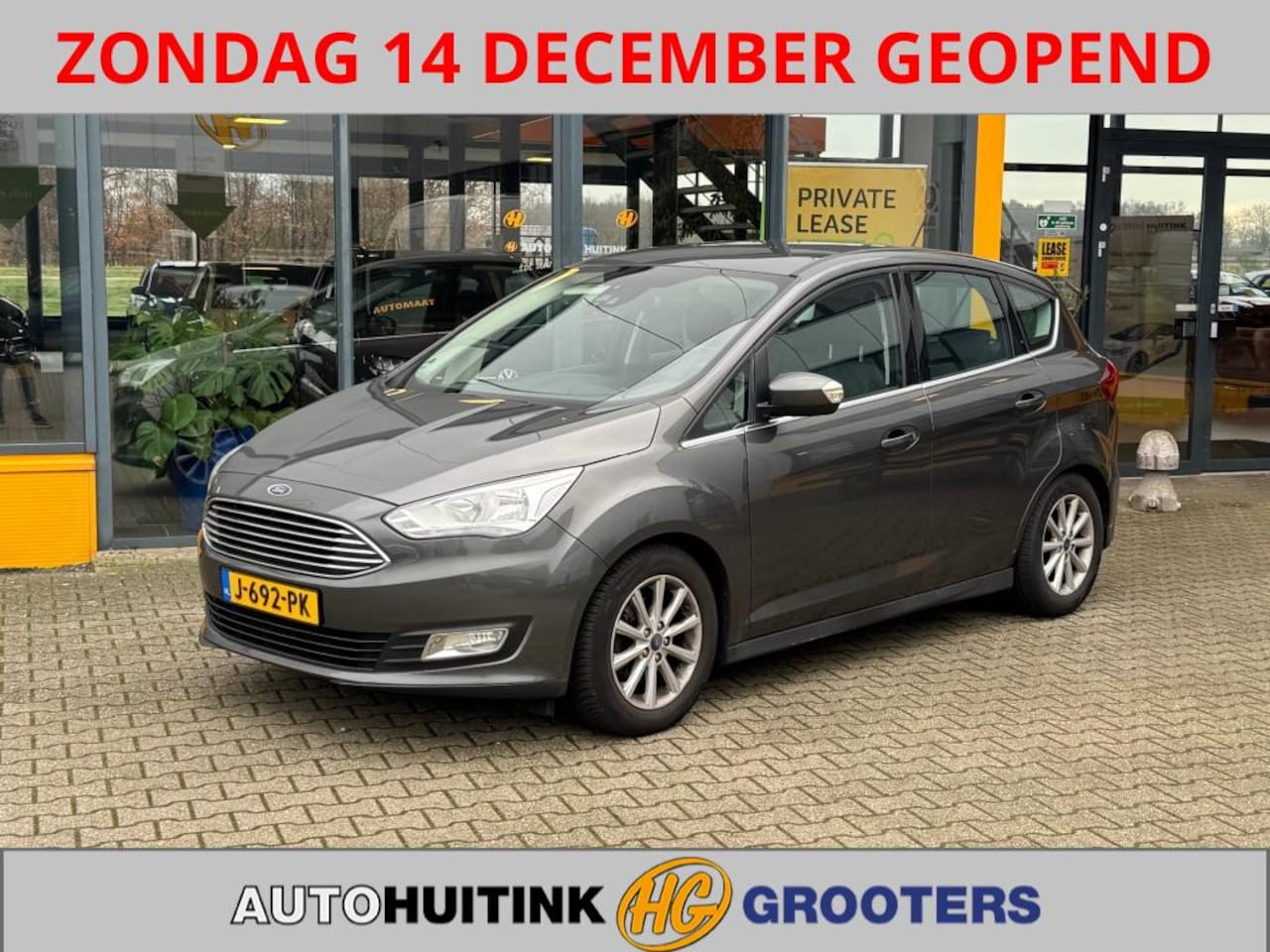 Ford C-Max - 1.0 Titanium - navi - sensoren - applecarplay/android auto - AutoWereld.nl