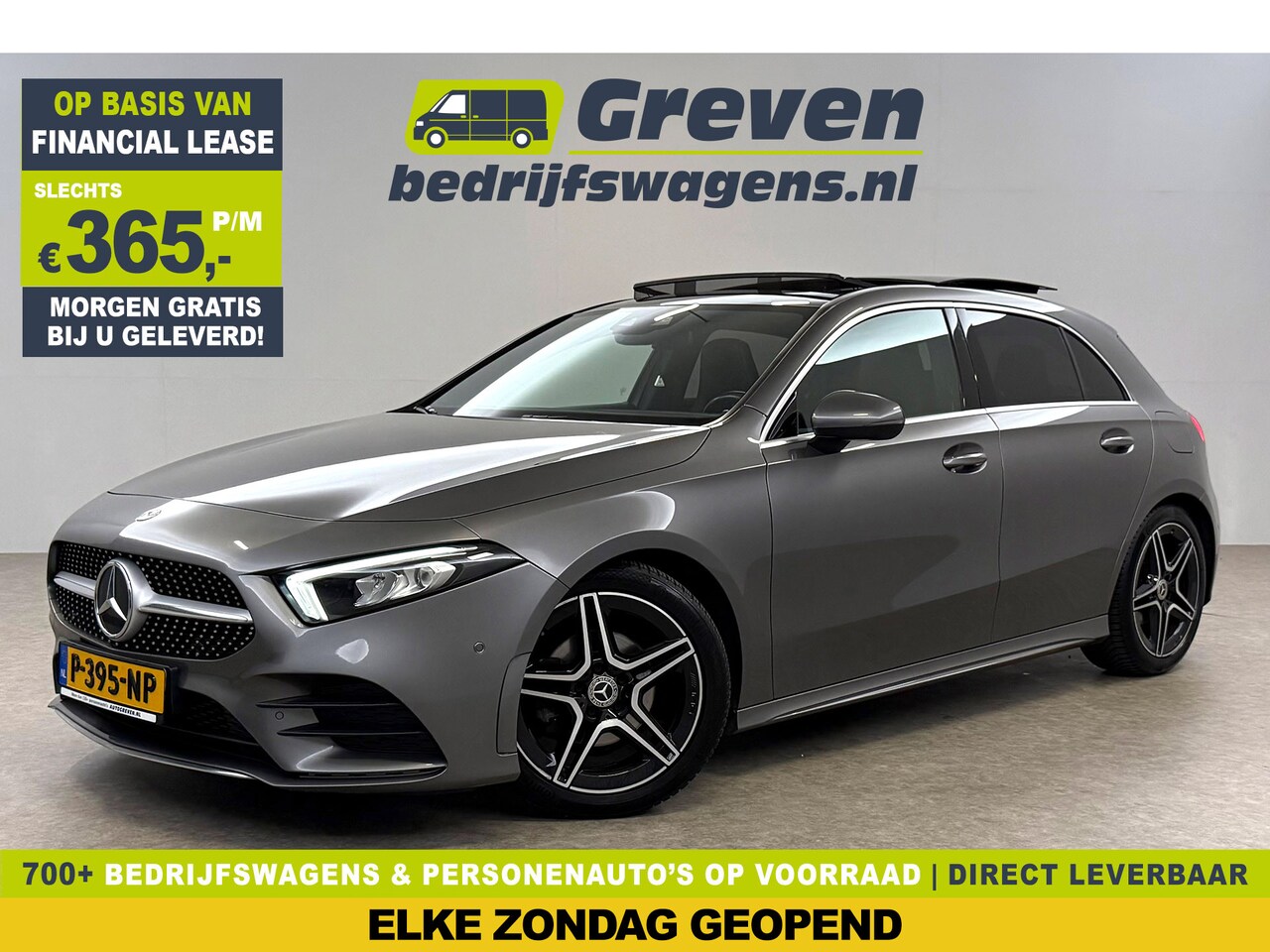 Mercedes-Benz A-klasse - 180 AMG | Pano | Sfeer | Virtual | Stoelverw. | Carplay | Cruise | Parkeersens. - AutoWereld.nl