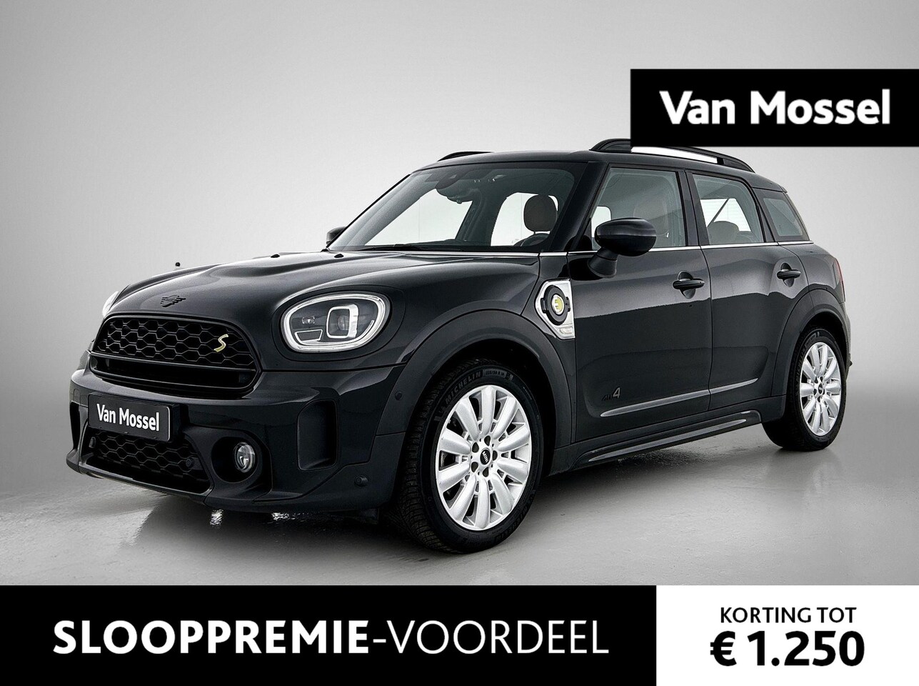 MINI Countryman - Cooper S E ALL4 AT | LEER | NAVIGATIE | STOEL-VOORRUITVERWARMING | PLUG-IN | KLIMAATREGELI - AutoWereld.nl