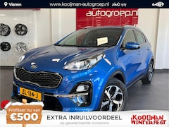 Kia Sportage - 1.6 T-GDI 4WD DynamicLine Automaat, boekjes compleet, dealer onderhouden, navigatie, cruis
