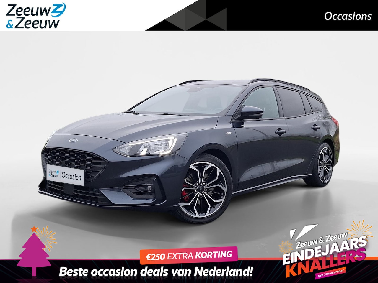 Ford Focus Wagon - 1.0 EcoBoost Hybrid ST Line X Business | B&O | Camera | Adaptieve Cruise Control | Winter - AutoWereld.nl