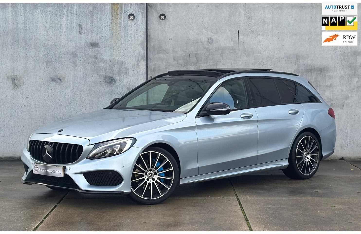 Mercedes-Benz C-klasse Estate - 180 AMG SPORT EDITION PANO NAP AUTOMAAT - AutoWereld.nl