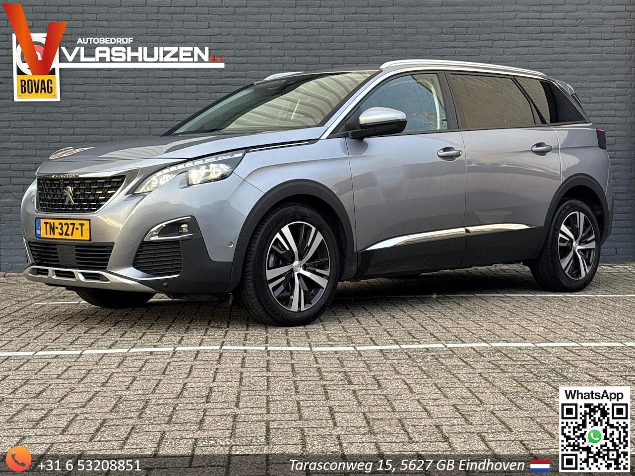 Peugeot 5008 - 1.6 e-THP GT-Line Automaat | Leder | Climate | Cruise | Navi | Camera | APK 08-2026 | - AutoWereld.nl