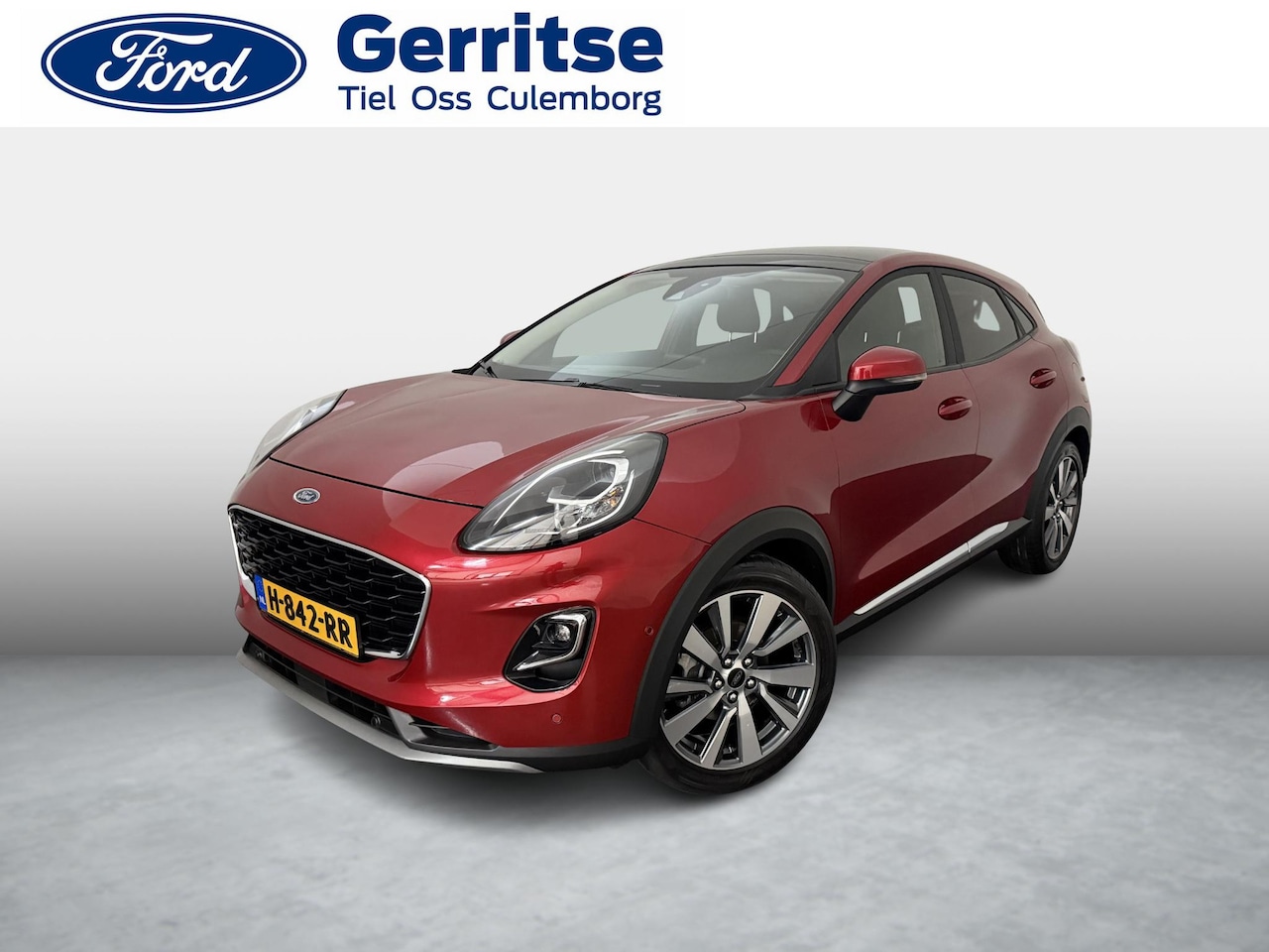 Ford Puma - 1.0 EcoBoost Hybrid Titanium X First Edition | massagestoelen | Trekhaak | Panoramadak | E - AutoWereld.nl