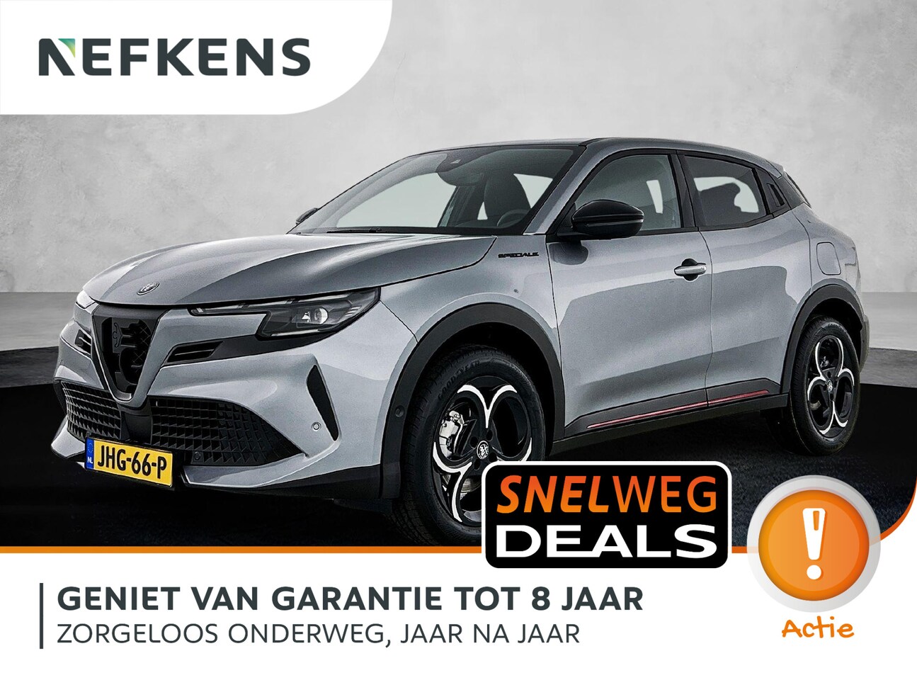 Alfa Romeo Junior - 1.2 Ibrida Speciale 145pk Automaat | NIEUW | voorraad korting | Direct Leverbaar | Navigat - AutoWereld.nl