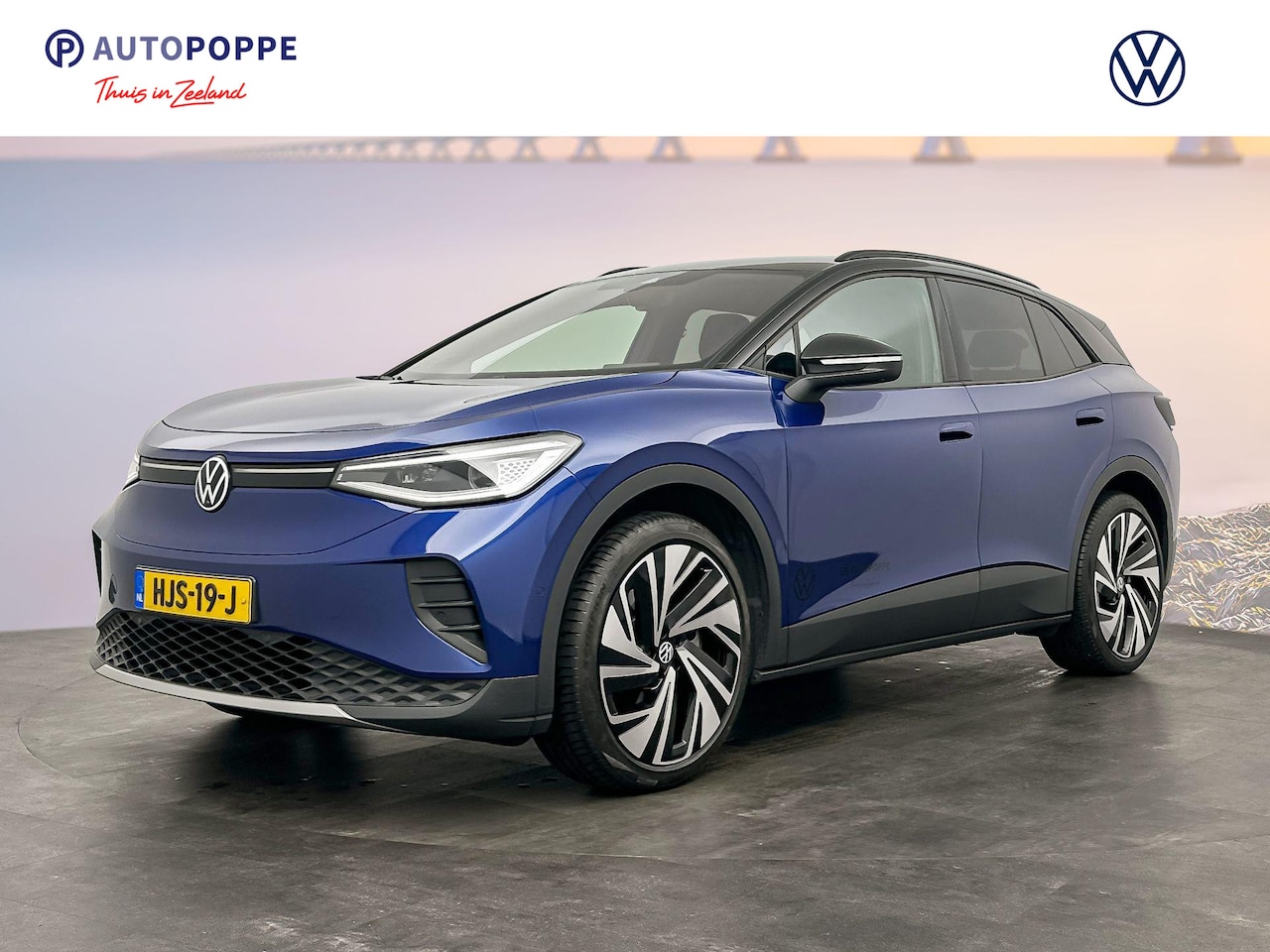 Volkswagen ID.4 - Pro Business 77 kWh 286 pk Black Style pakket - 22 inch Black - AutoWereld.nl