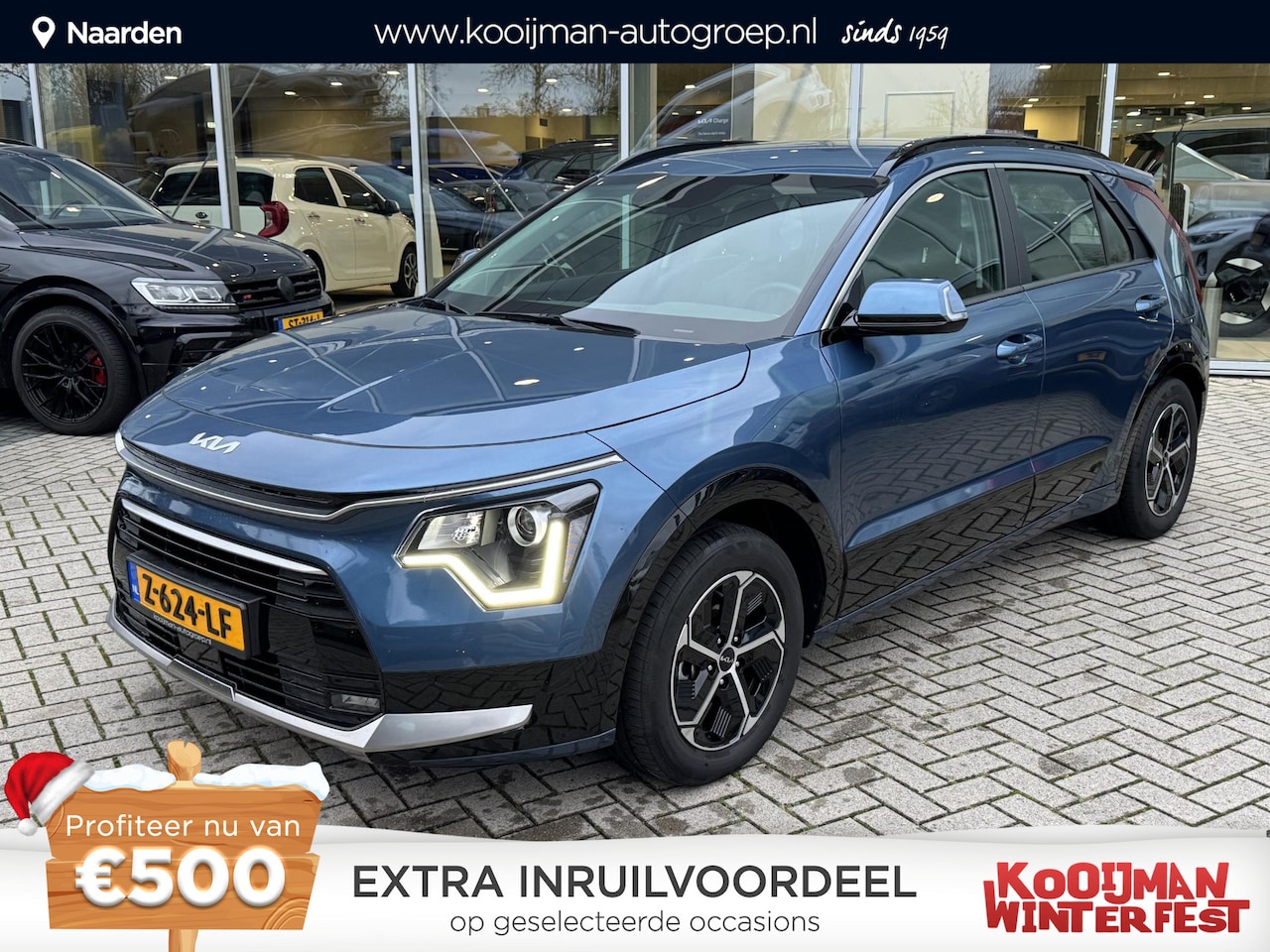 Kia Niro - 1.6 GDi Hybrid DynamicLine | Trekhaak | Navigatie | Camera | Keyless Start-/Entry - AutoWereld.nl