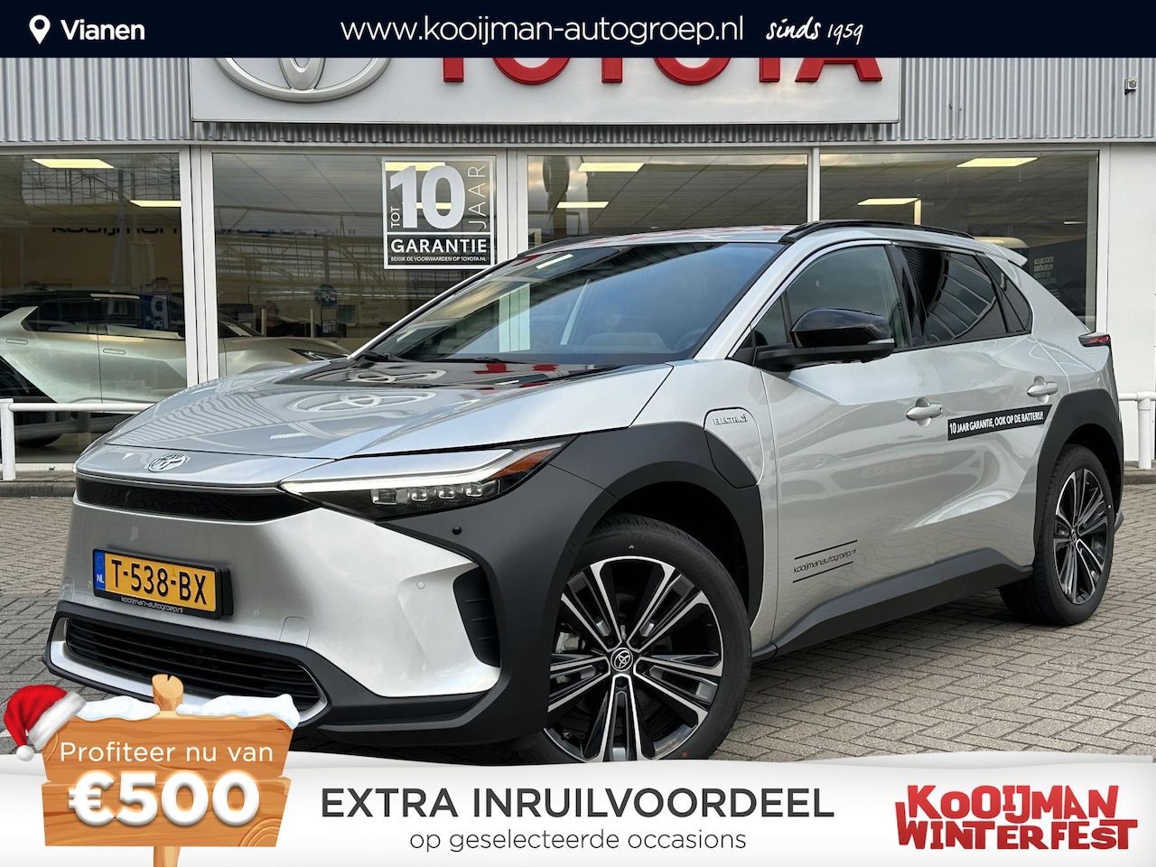 Toyota bZ4X - Premium 71 kWh 3 Fase, slechts 2165KM, BTW auto, Nieuwstaat! - AutoWereld.nl