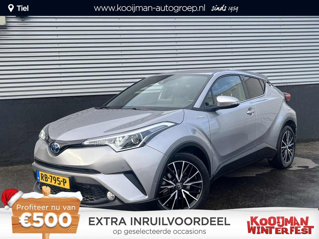 Toyota C-HR - 1.8 Hybrid Executive CVT-Automaat Navigatie, Stoelverwarming, Nieuw geleverd en dealeronde - AutoWereld.nl