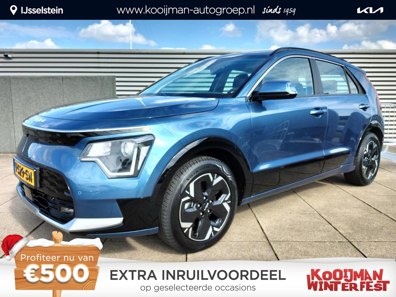 Kia Niro EV - DynamicLine 64.8 kWh Clima / Navigatie / Camera / - AutoWereld.nl