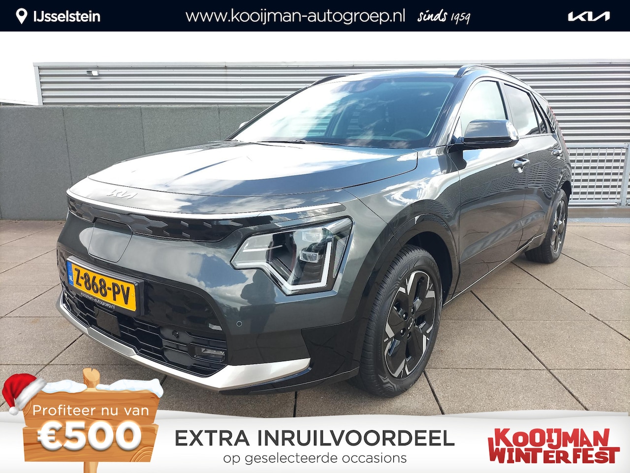 Kia Niro EV - Edition Advanced 64.8 kWh GRATIS WINTERBANDEN LMV/ Camera / Navigatie / Leder - AutoWereld.nl