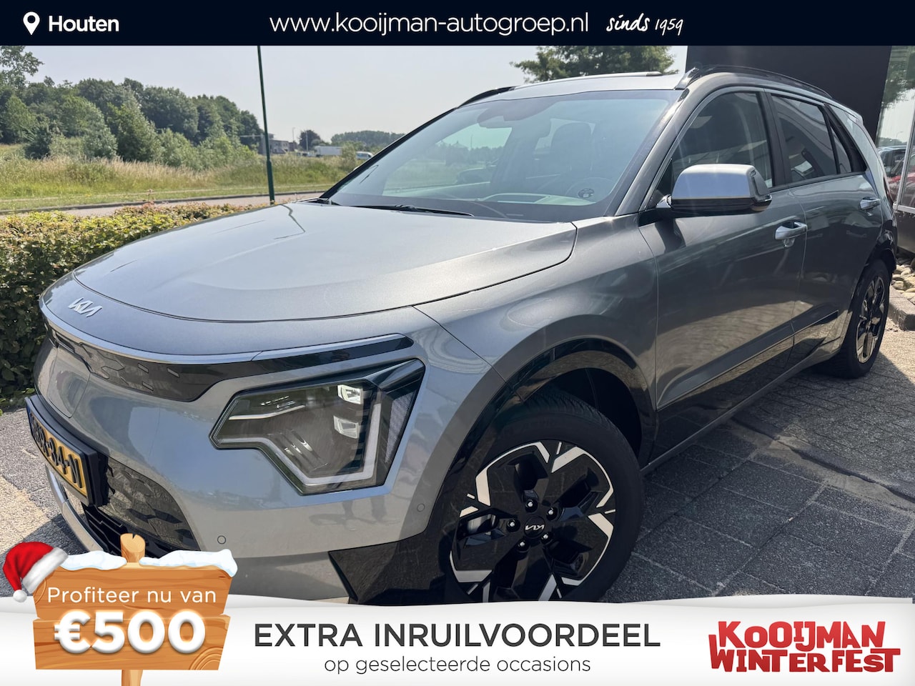 Kia Niro EV - ExecutiveLine 64.8kWh ExecutiveLine 64.8 kWh , Super Complete Uitvoering, Stoel Ventilatie/Verwarming, Elektrisc - AutoWereld.nl