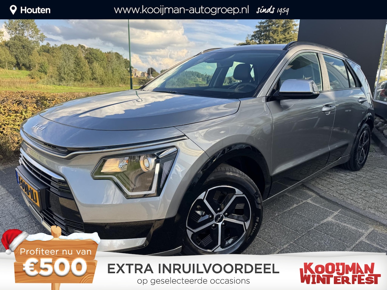 Kia Niro - 1.6 GDi Hybrid DynamicLine 1.6 GDi Hybrid DynamicLine , Trekhaak, Eerste Eigenaar, Apple Carplay/Android Auto, Adapti - AutoWereld.nl