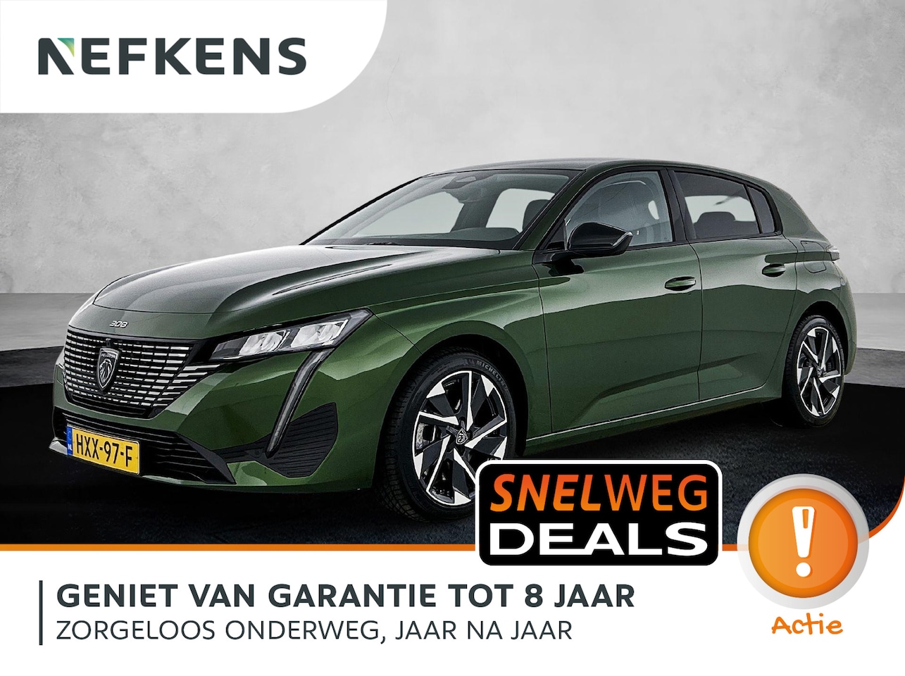 Peugeot 308 - HYbrid Allure 180pk Automaat | Navigatie | Achteruitrijcamera | LED Koplampen | Keyless En - AutoWereld.nl