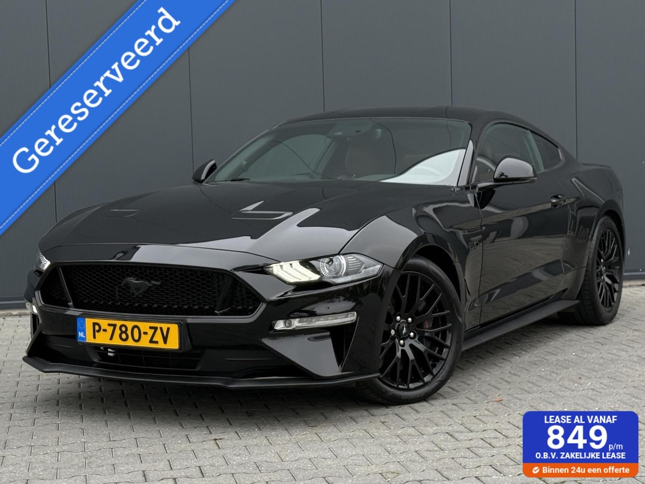 Ford Mustang Fastback - 5.0 V8 GT Lage KM - Leder - Automaat - Digitaal Dashboard - AutoWereld.nl