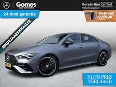 Mercedes-Benz CLA-Klasse - 180 Star Edition AMG | Matgrijs | Panoramadak | Night Pakket | Burmester Surround Sound |