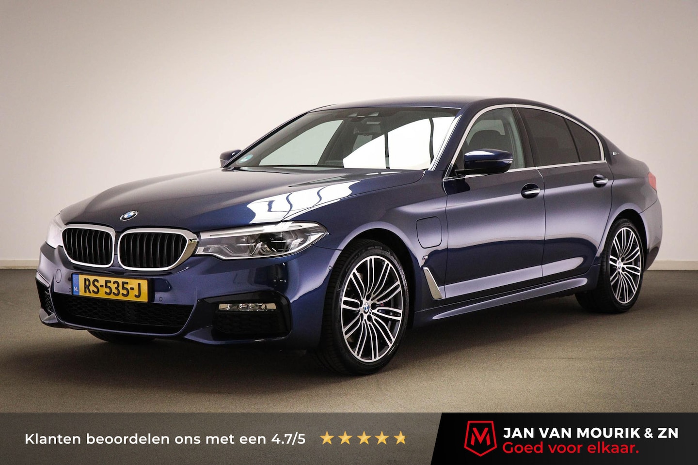 BMW 5-serie - 530e iPerformance M-Sport High Executive | COMFORT ACCES / PARKING- PACK | LEDER | CAMERA - AutoWereld.nl