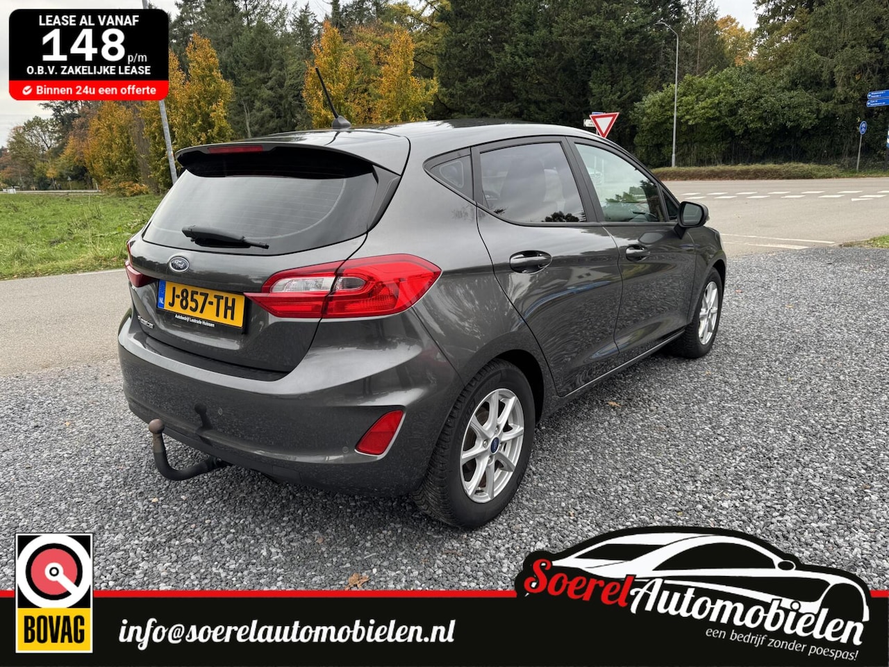 Ford Fiesta - 1.1 clima 5d p sens 5d trekhaak boekjes BJ 2018 - AutoWereld.nl