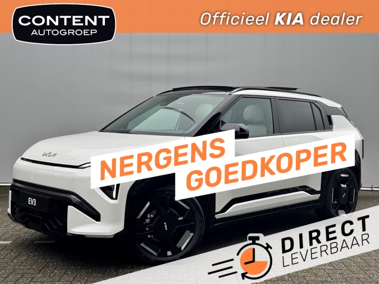 Kia EV3 - 81,4 kWh 204pk GT-Line I Uit Voorraad Leverbaar Direct RIjden. - AutoWereld.nl