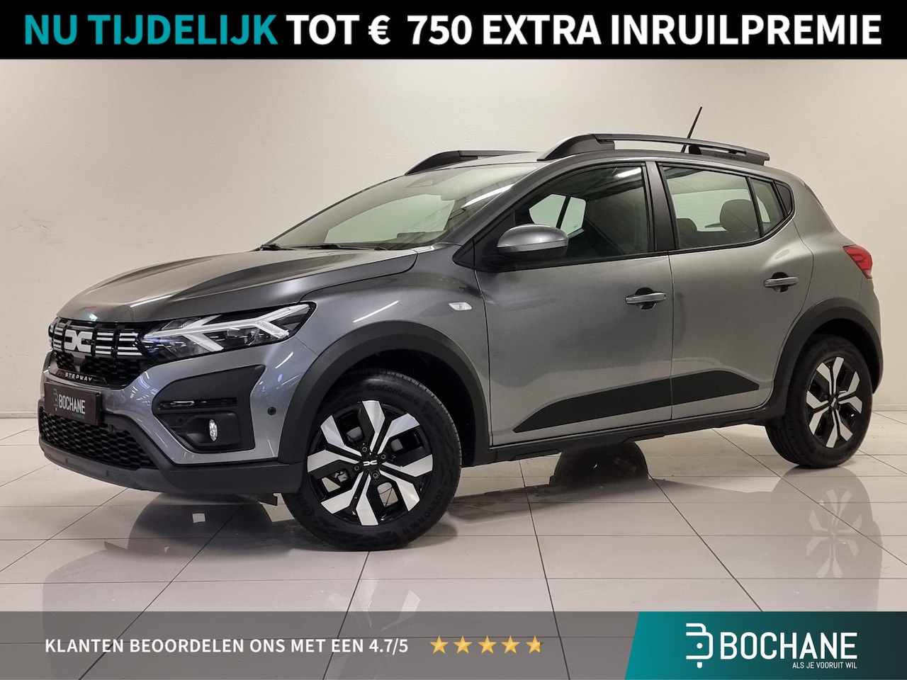 Dacia Sandero Stepway - 1.0 TCe 90 Journey | Navigatie | Achteruitrijcamera | Parkeersensoren | - AutoWereld.nl