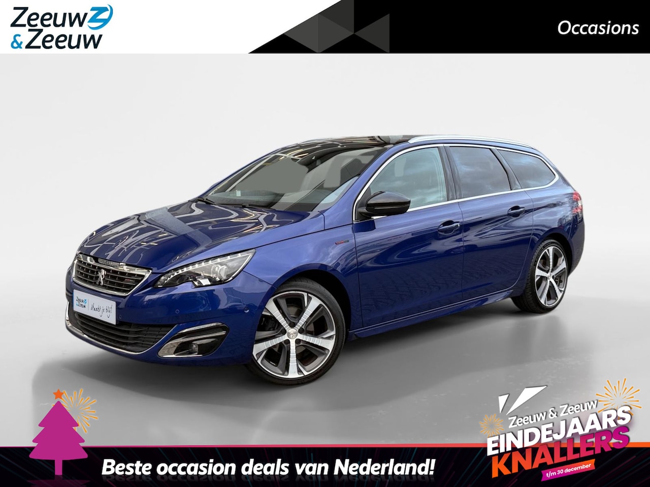 Peugeot 308 SW - 1.2 PureTech GT-line | Panoramadak | Cruise Control | Camera | 12 maanden garantie! | - AutoWereld.nl