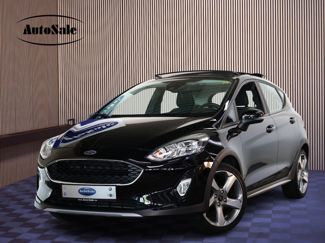 Ford Fiesta - 1.0 EcoBoost ACTIVE X DUURSTE UITV AUTOMAAT PANORAMA DAK CARPLAY '18 - AutoWereld.nl