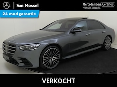 Mercedes-Benz S-klasse - 580 e Lang AMG Line /Panoramadak /HUD /Burmester 3D /Rijassistentiepakket /Achterasbesturi