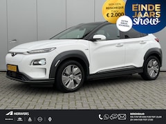 Hyundai Kona Electric - EV Premium 64 kWh / NL Auto / Zwart Leder / Stoelverkoeling / Stoelverwarming Voor + Achte