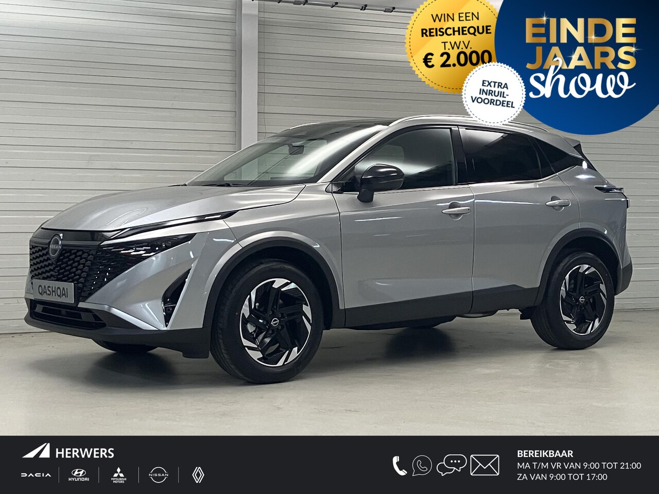 Nissan Qashqai - 1.3 MHEV Xtronic N-Connecta / €4500,- Eindejaarsvoordeel / Nieuw uit Voorraad Leverbaar / - AutoWereld.nl