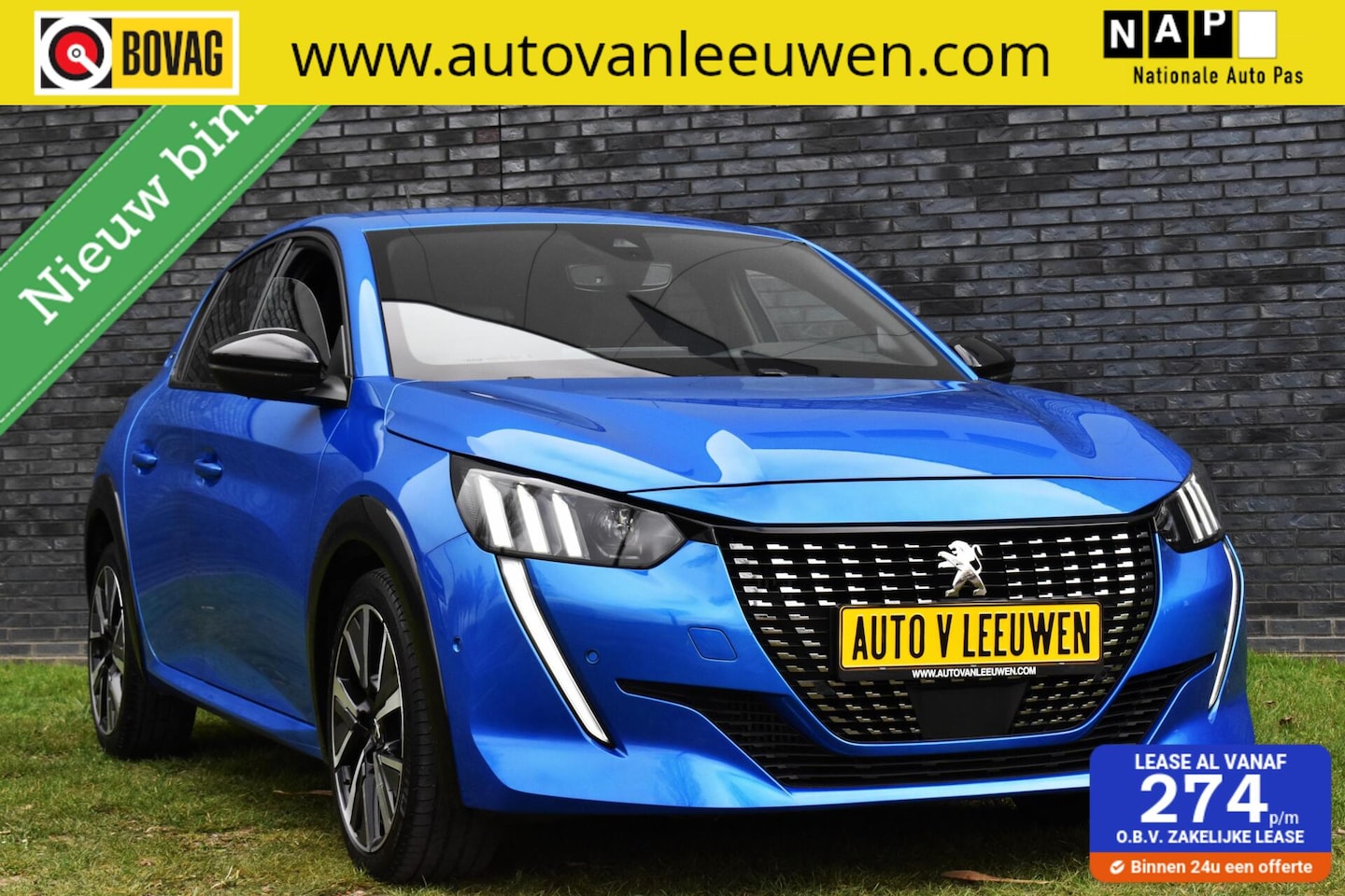 Peugeot 208 - 1.2 PureTech GT-Line VITRUAL COCKPIT/CAMERA/ACC/PDC/ETC.! - AutoWereld.nl