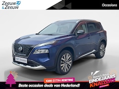 Nissan X-Trail - 1.5 e-Power Tekna Plus | Schuif-kanteldak | Leder | Stoelverwarming V+A| Stuurwielverwarmi