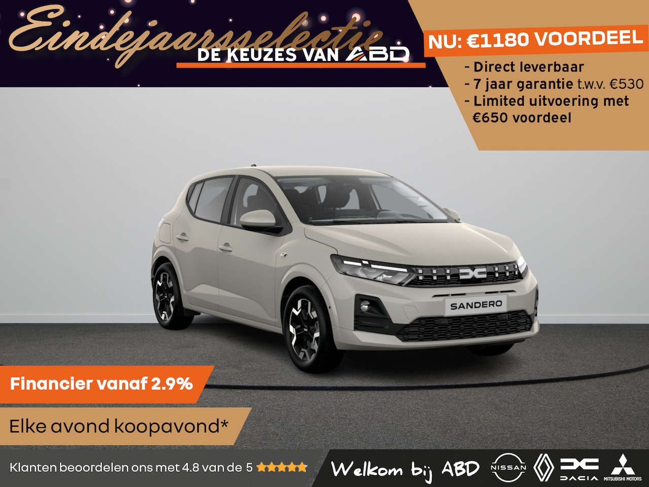 Dacia Sandero - Journey Eco-G | Achteruitrijcamera | Cruise Control en snelheidsbegrenzer | Dacia Handsfre - AutoWereld.nl