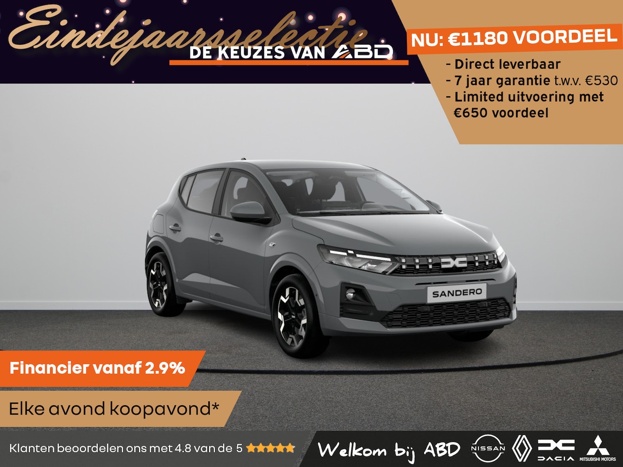 Dacia Sandero - Journey Eco-G | Achteruitrijcamera | Cruise Control en snelheidsbegrenzer | Dacia Handsfre - AutoWereld.nl