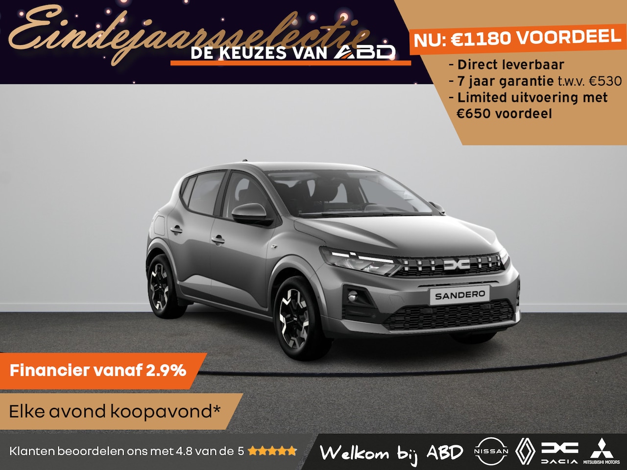 Dacia Sandero - Journey Eco-G | Achteruitrijcamera | Cruise Control en snelheidsbegrenzer | Dacia Handsfre - AutoWereld.nl