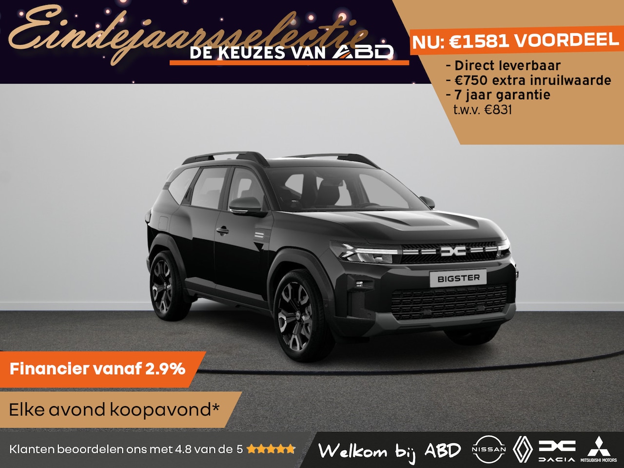 Dacia Bigster - Limited Edition Hybrid-G 150 4x4 | Achteruitrijcamera | Cruise Control en snelheidsbegrenz - AutoWereld.nl