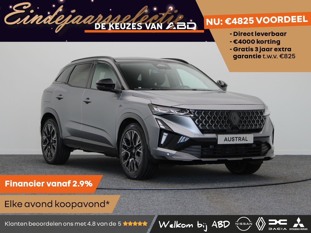 Renault Austral - Iconic esprit Alpine Hybrid 200 | Achteruitrijcamera | Blind Spot Warning | Elektrisch ver - AutoWereld.nl